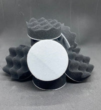 Load image into Gallery viewer, 3" Ribbed Foam Buffing Pad