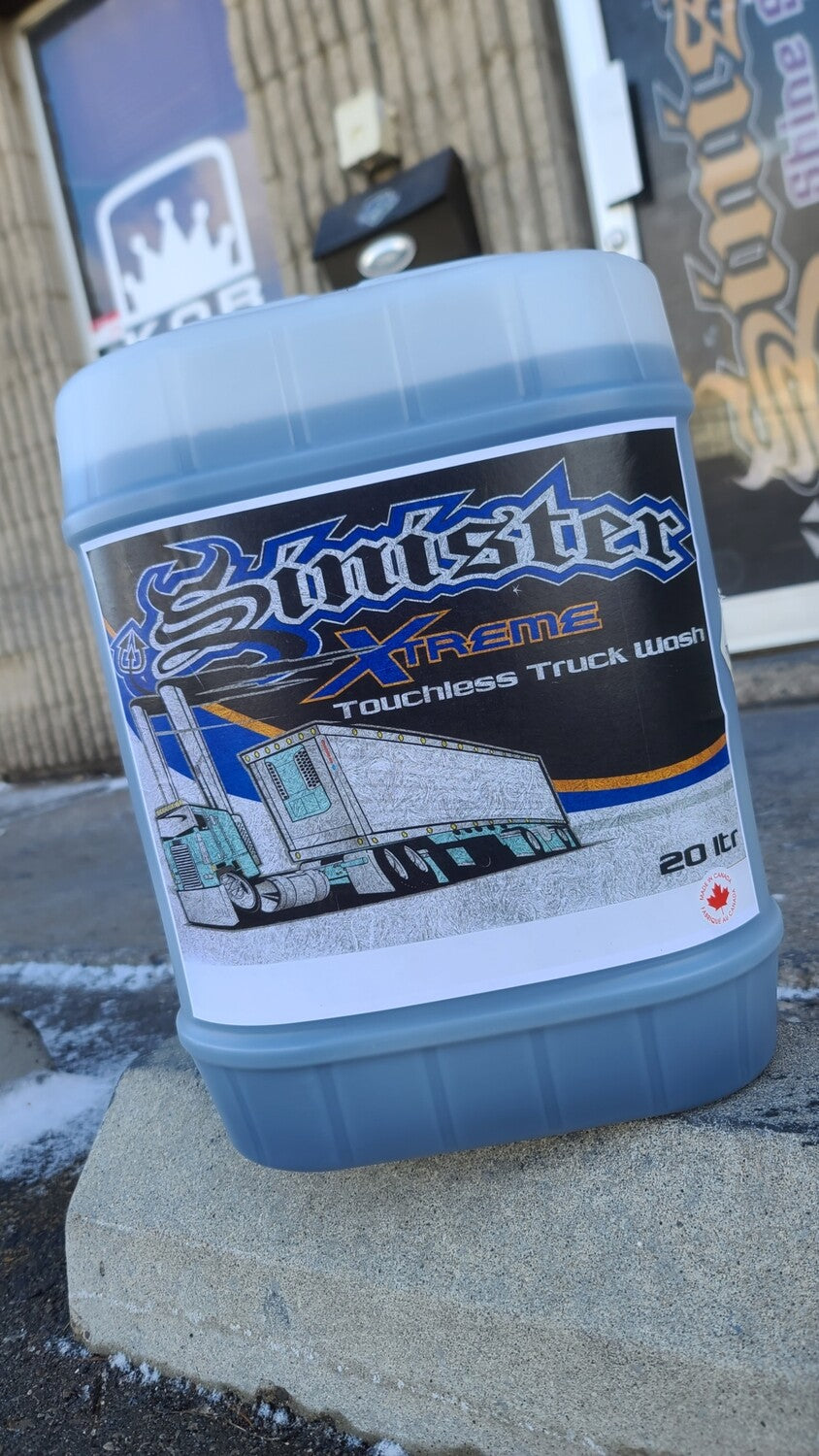 Sinister Xtreme Truck Wash soap 5 GAL TOTE